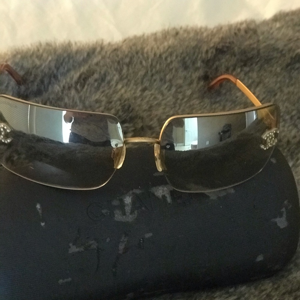 Vintage Chanel sun glasses-original